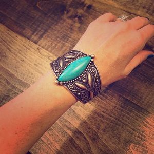 Gold and Turquoise BOHO Style Bracelet ❤️❤️
